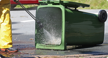 Wheelie Bin Cleaning